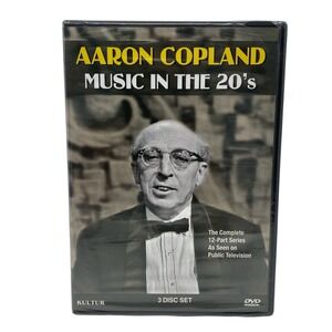 Aaron Copland Music in the 20's Complete 12-Part Series 3-Disc DVD Set Kultur